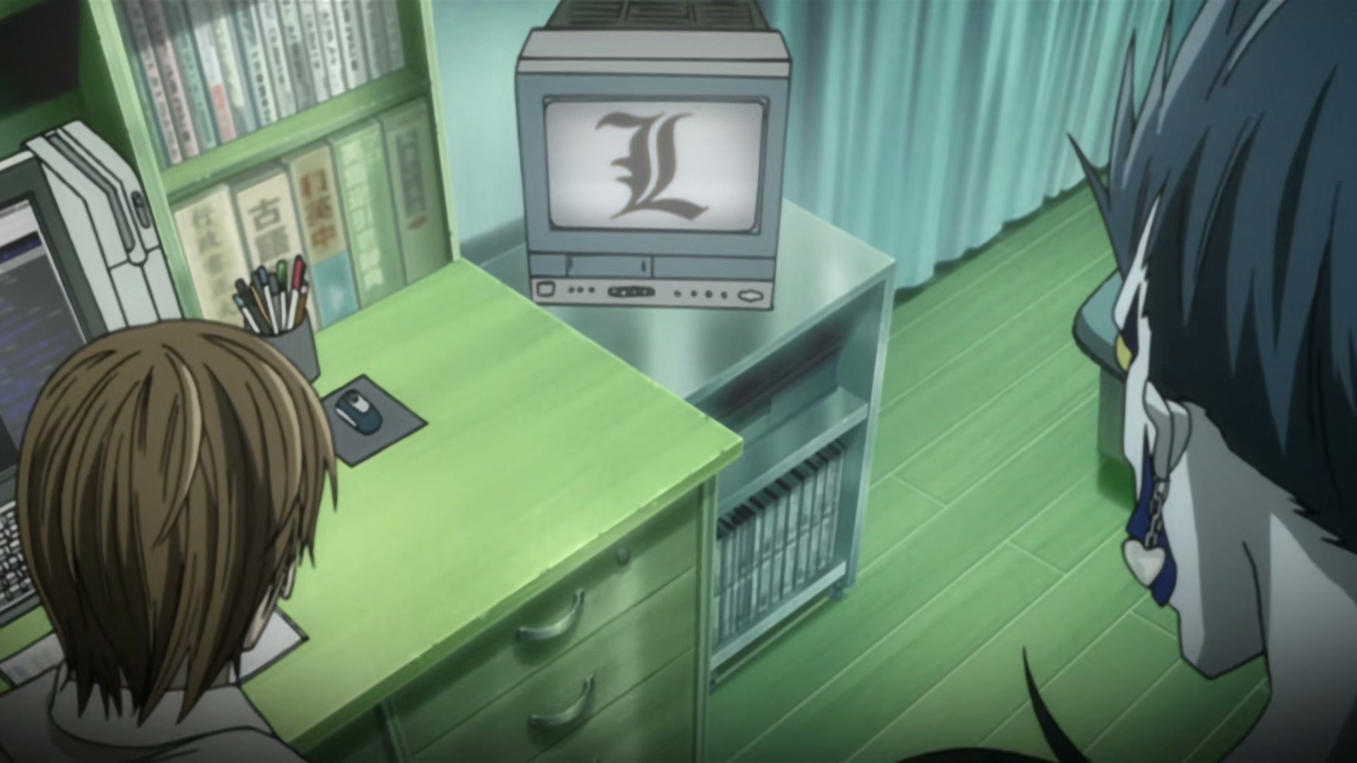 Death Note Ep 2: Confrontation @ 00:19:35