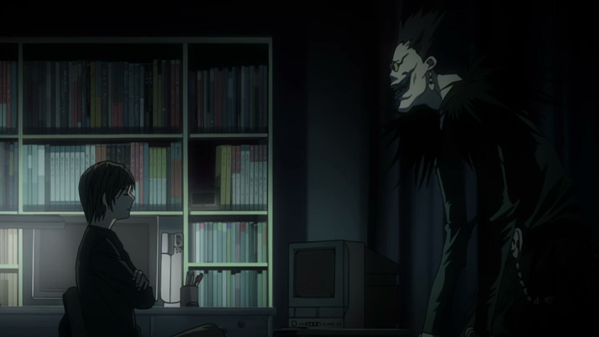 Death Note Ep 4: Pursuit @ 00:03:38