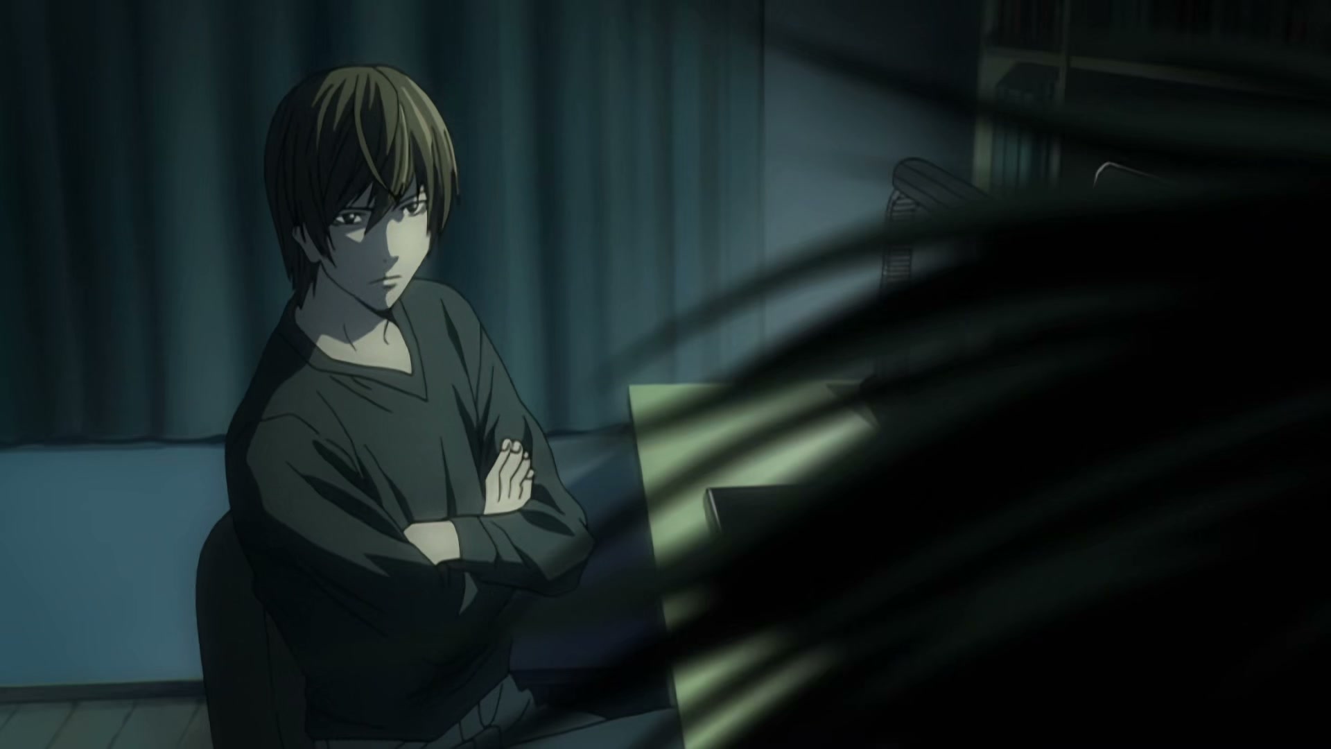 Death Note Ep 4: Pursuit @ 00:04:12