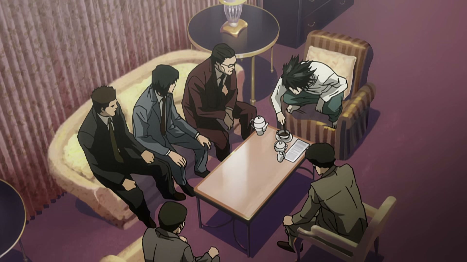 Death Note Ep 6: Unraveling @ 00:04:04