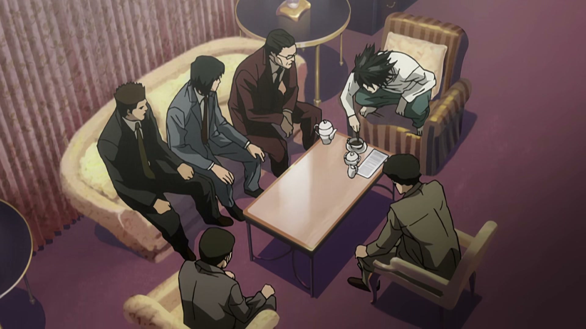 Death Note Ep 6: Unraveling @ 00:04:10
