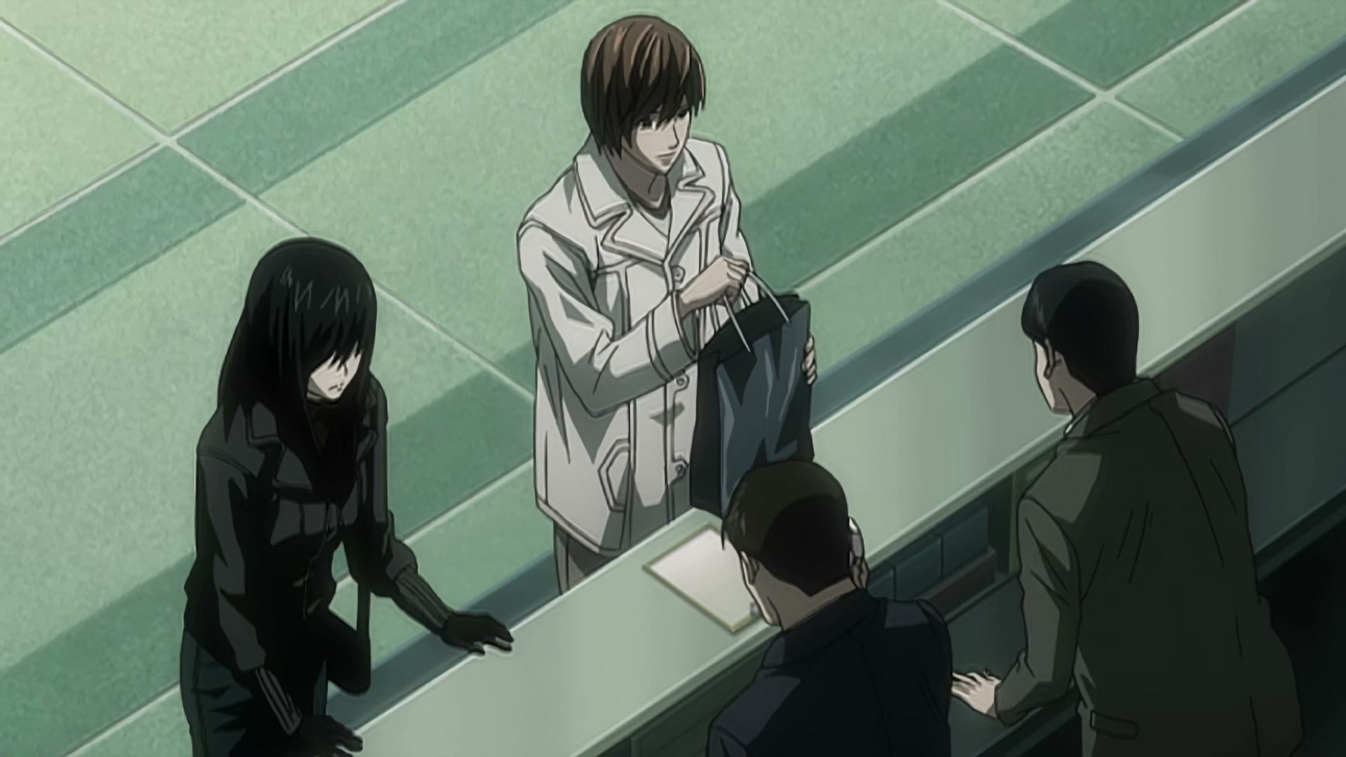Death Note Ep 6: Unraveling @ 00:13:55