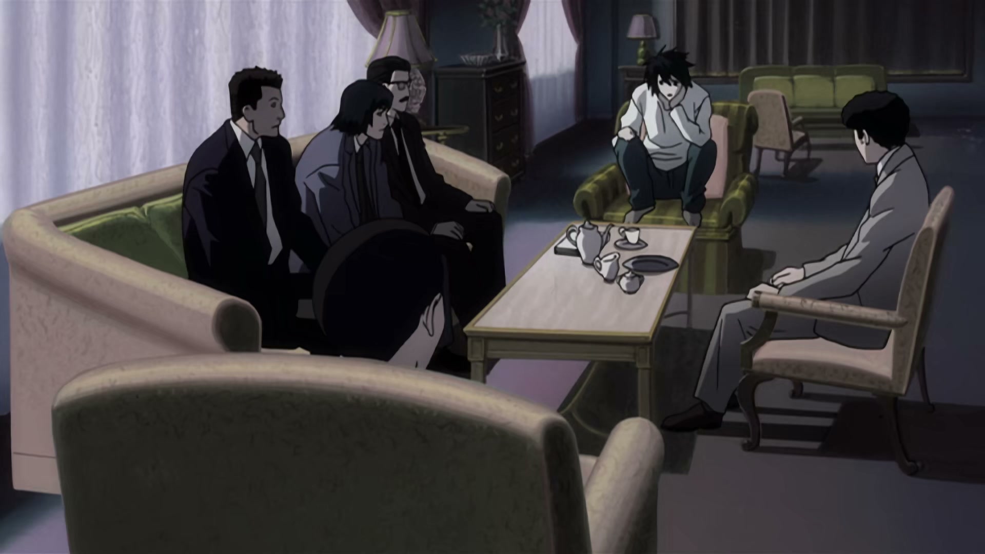 Death Note Ep 7: Overcast @ 00:03:21