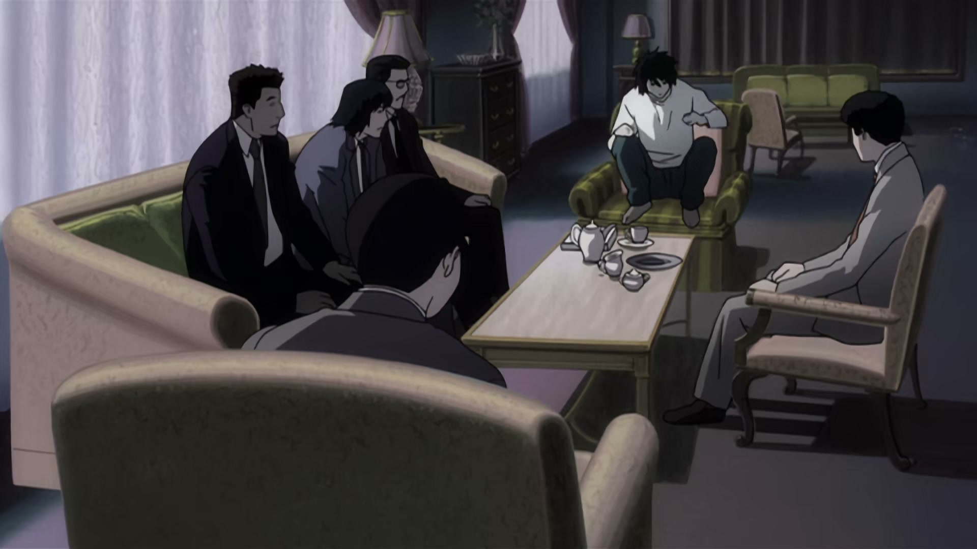 Death Note Ep 7: Overcast @ 00:03:41