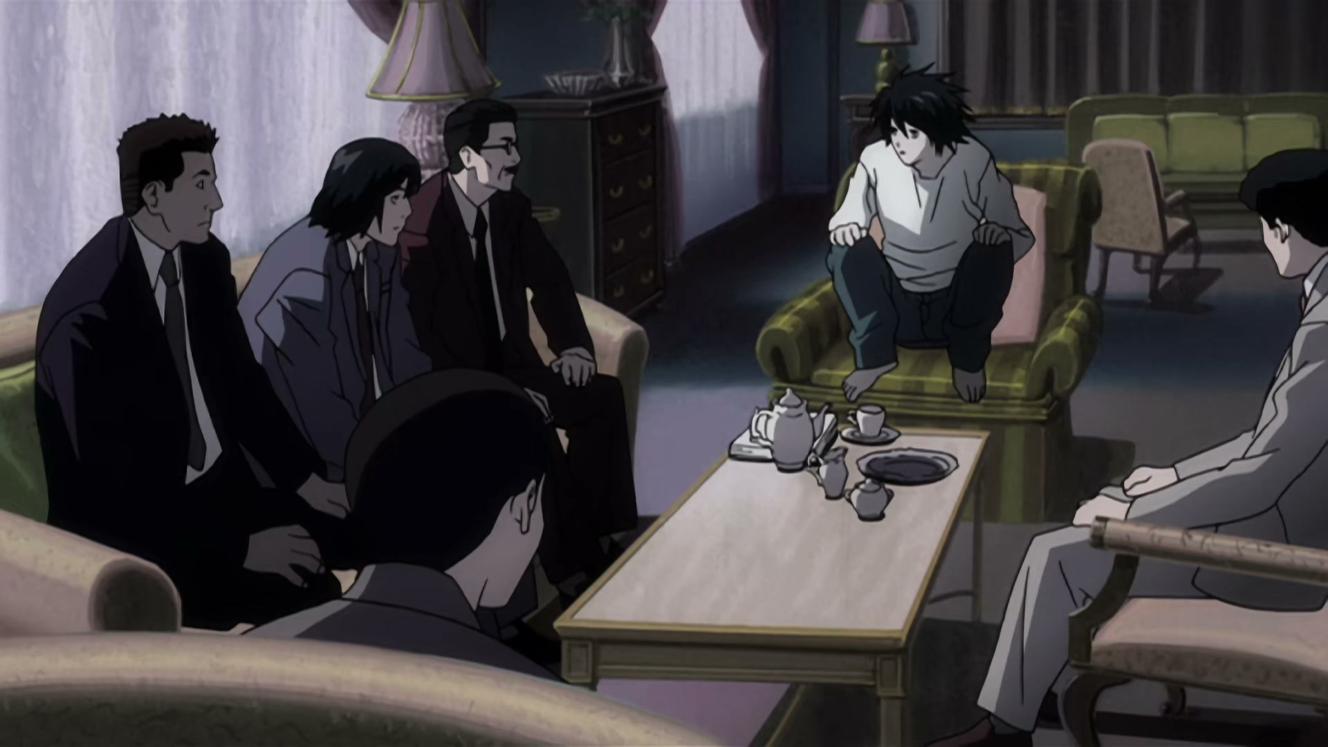 Death Note Ep 7: Overcast @ 00:15:05