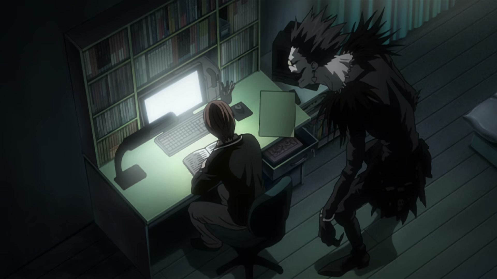 Death Note Ep 8: Glare @ 00:03:52