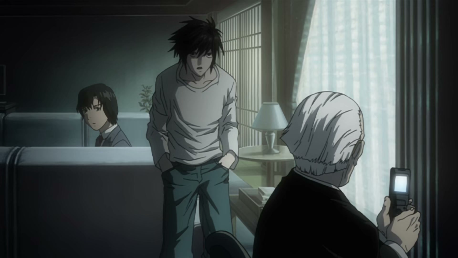 Death Note Ep 8: Glare @ 00:04:44