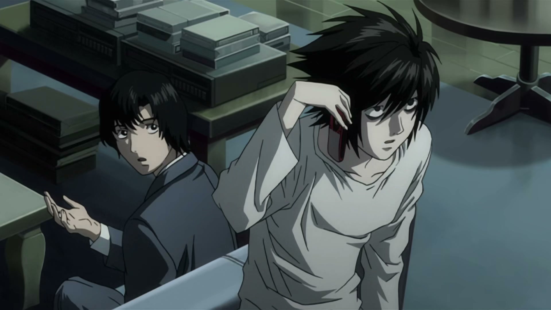Death Note Ep 8: Glare @ 00:04:59