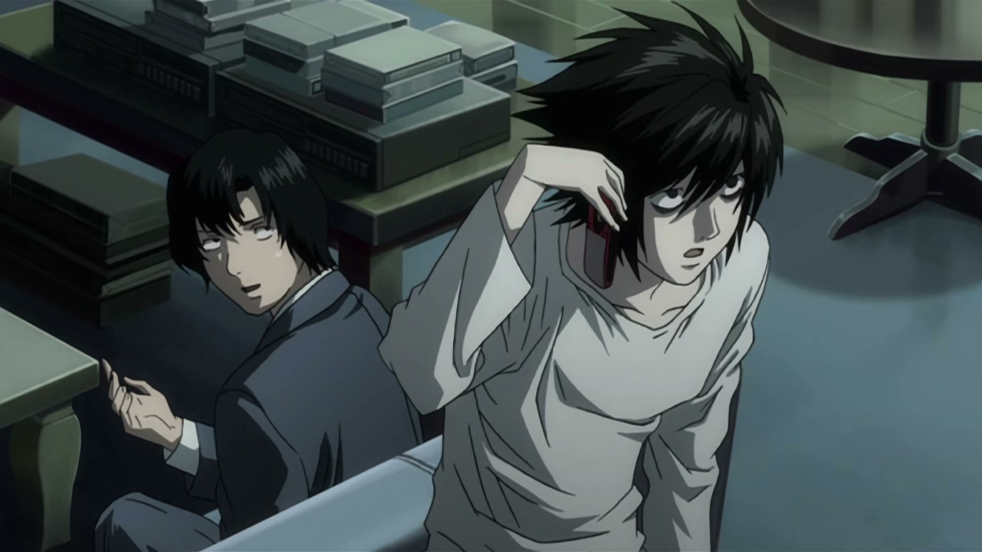 Death Note Ep 8: Glare @ 00:05:01