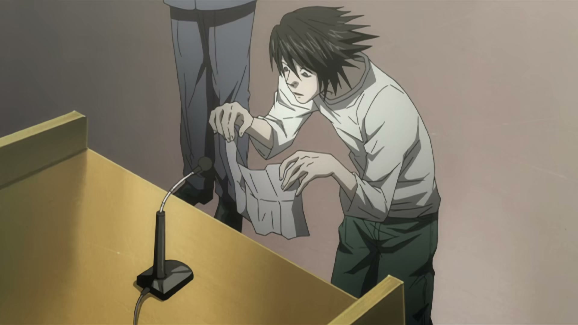 Death Note Ep 9: Encounter @ 00:13:32