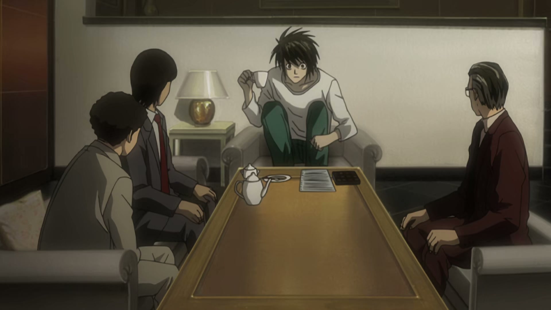 Death Note Ep 13: Confession @ 00:05:57