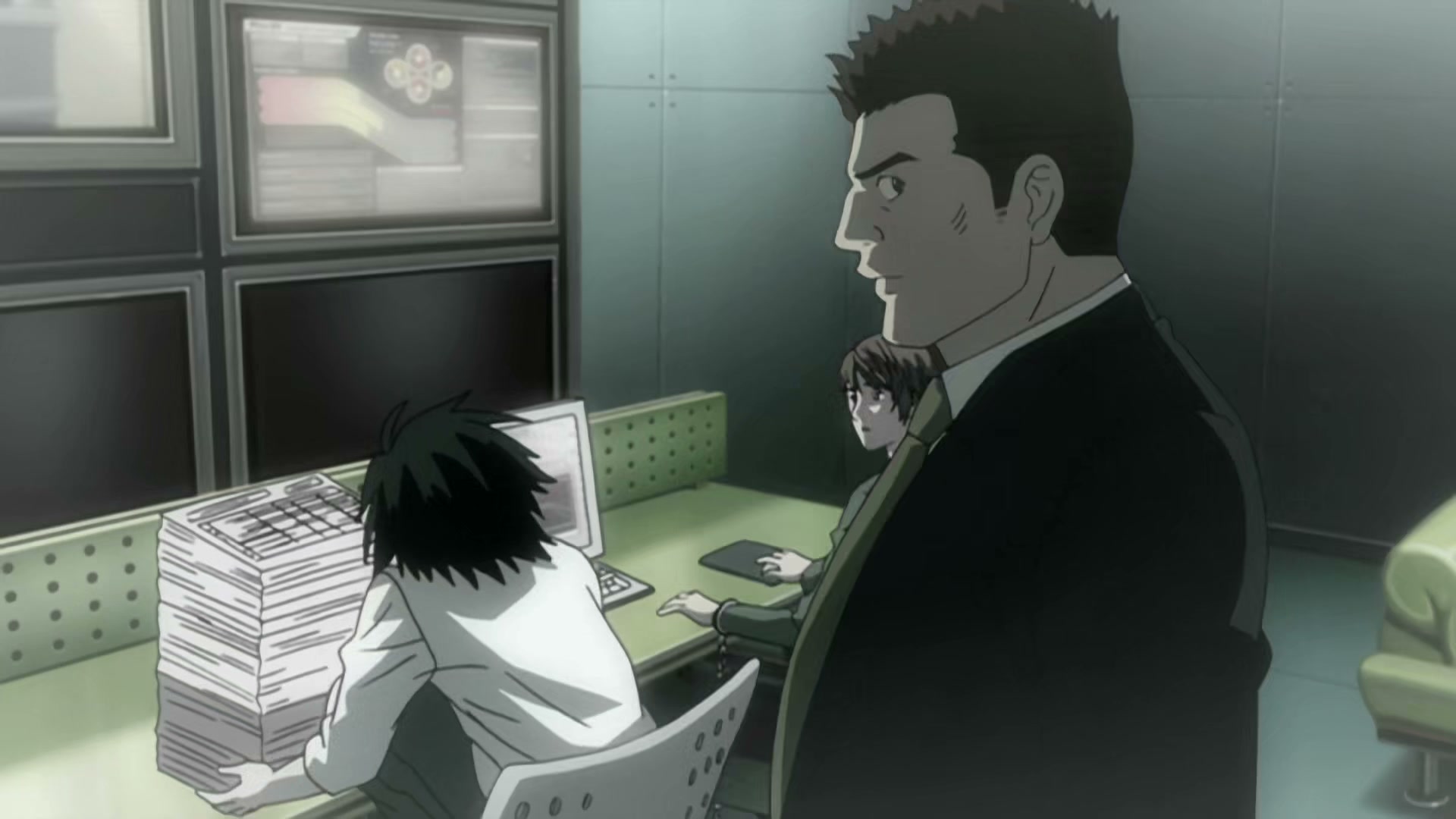 Death Note Ep 19: Matsuda @ 00:02:55