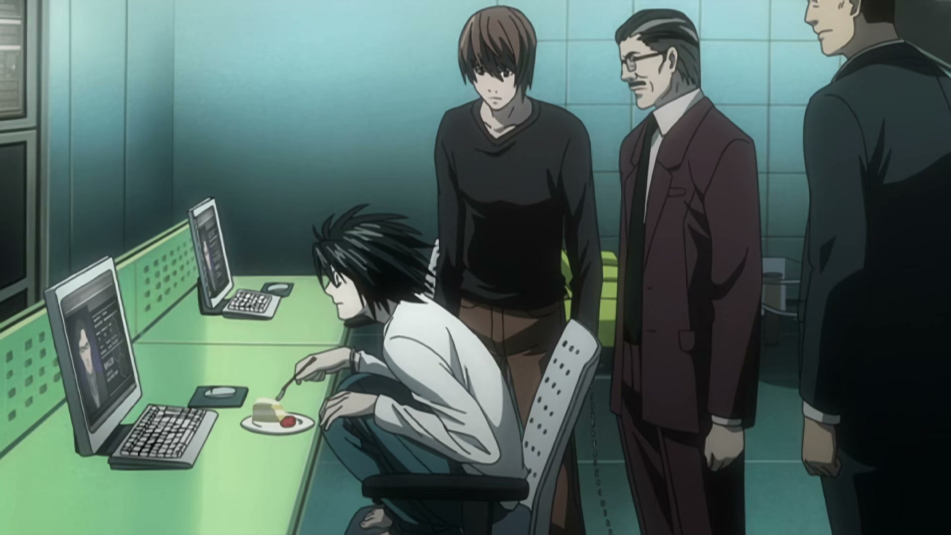 Death Note Ep 19: Matsuda @ 00:04:51
