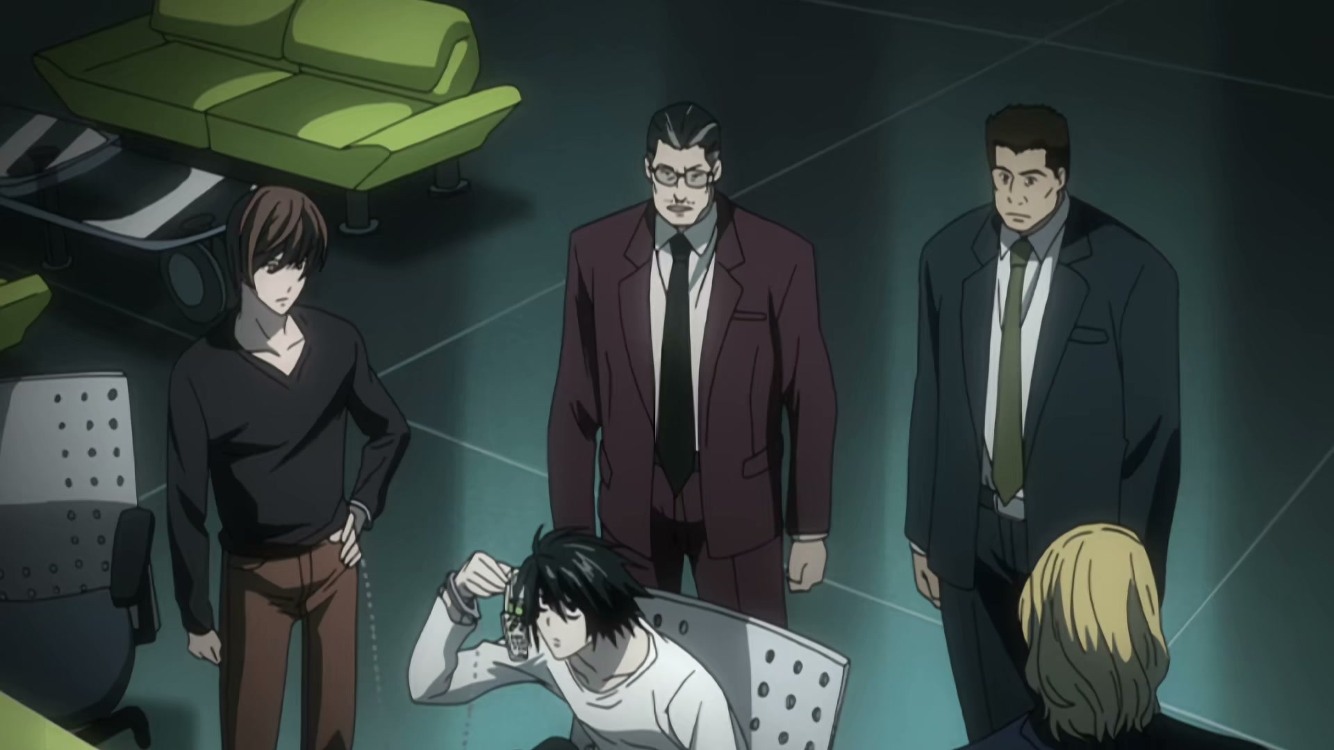 Death Note Ep 19: Matsuda @ 00:10:17