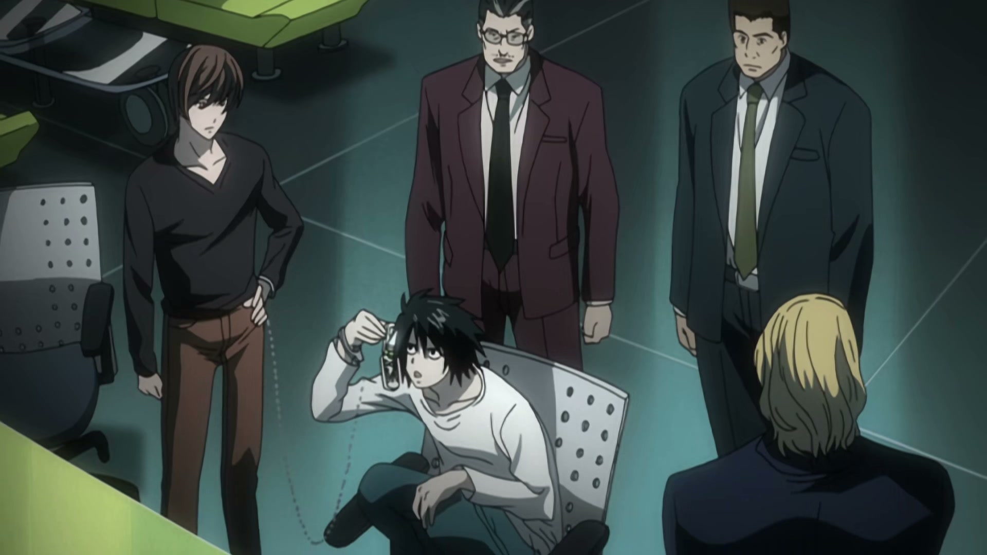 Death Note Ep 19: Matsuda @ 00:10:20