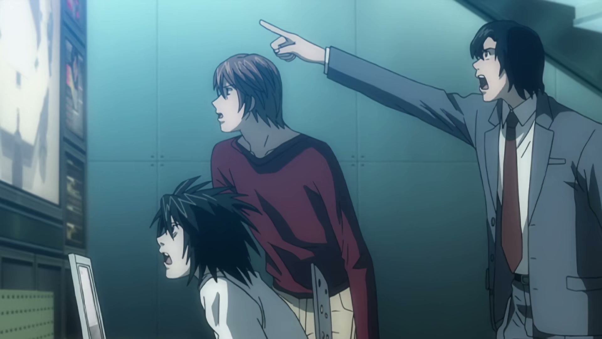 Death Note Ep 20: Makeshift @ 00:07:06