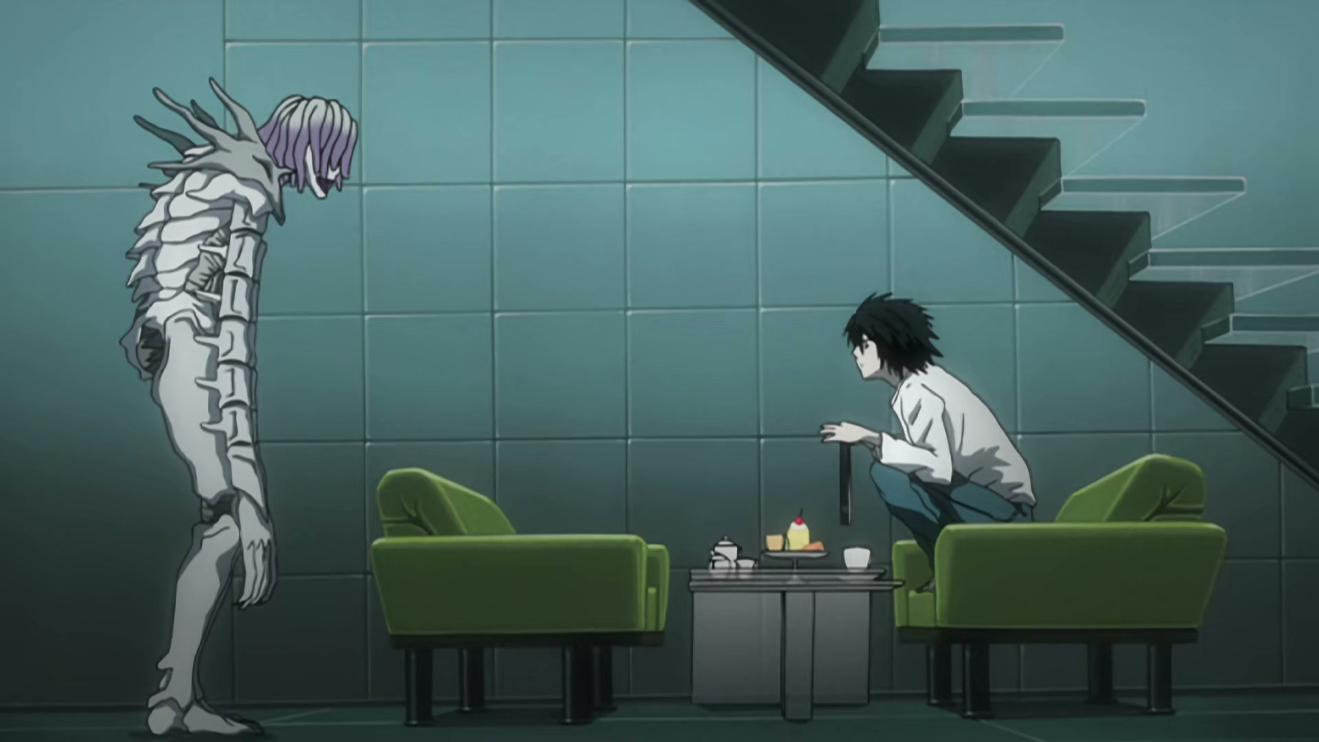 Death Note Ep 25: Silence @ 00:03:20