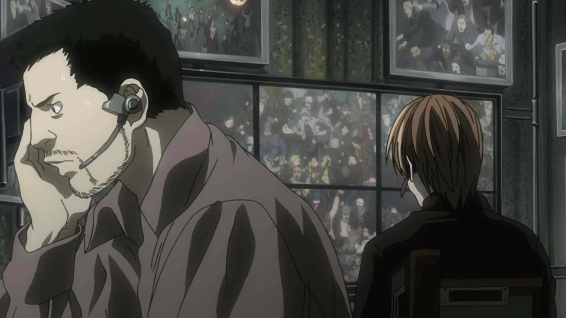 Death Note Ep 31: Transfer @ 00:03:32