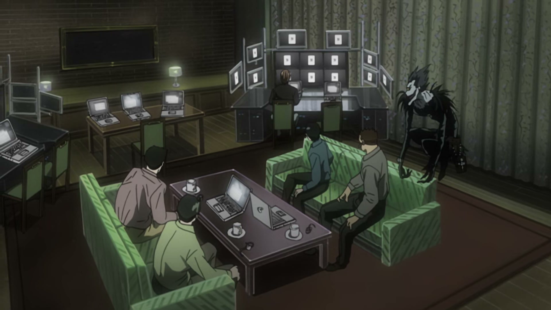 Death Note Ep 31: Transfer @ 00:08:12