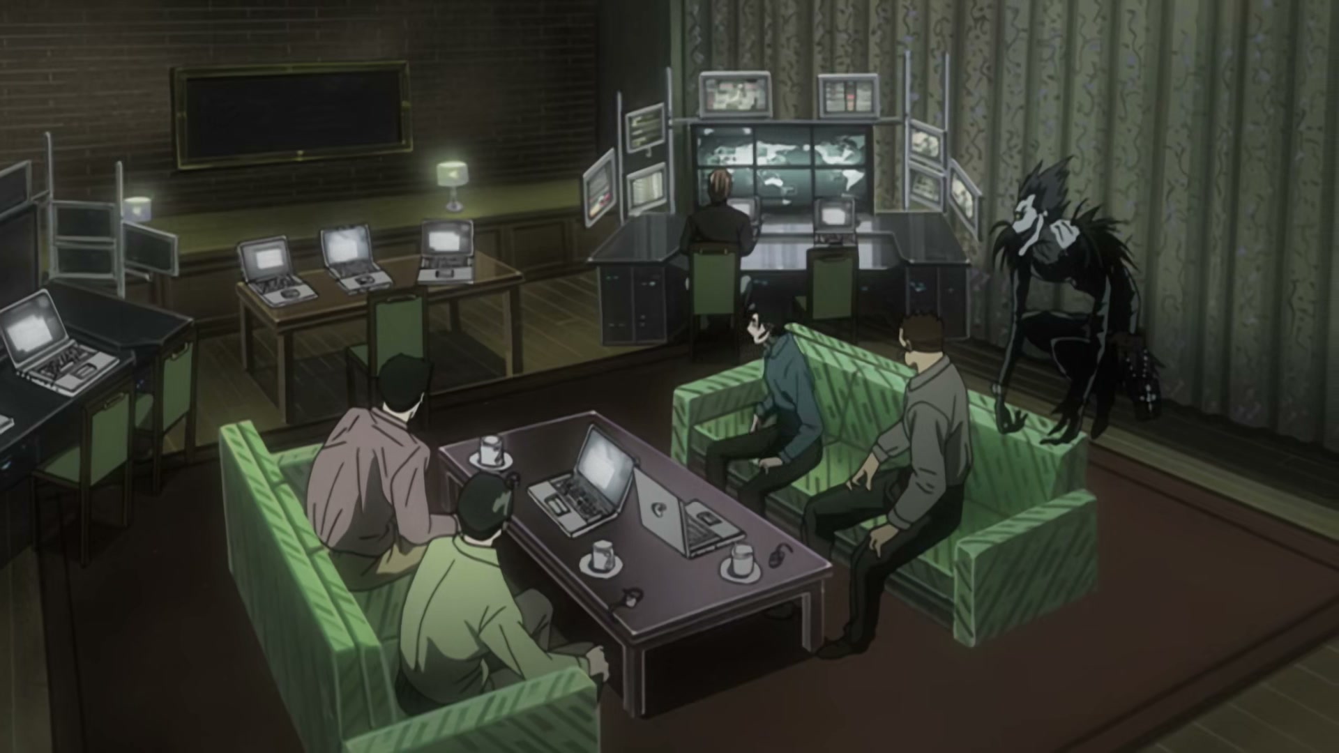 Death Note Ep 31: Transfer @ 00:08:32