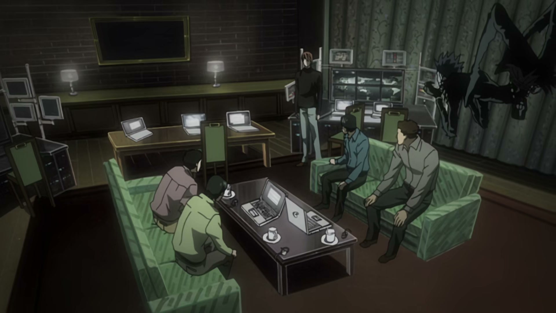 Death Note Ep 31: Transfer @ 00:08:44