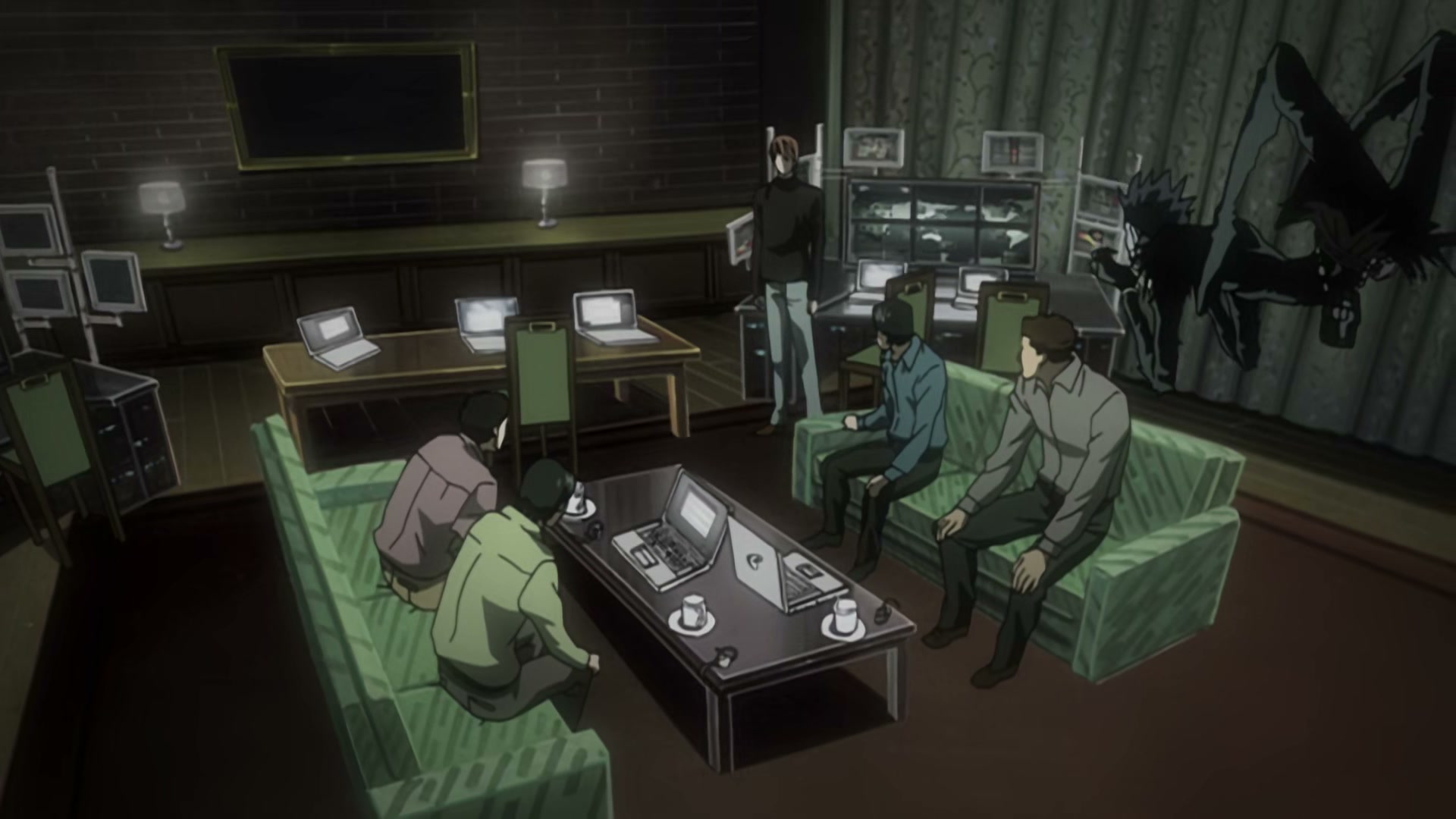 Death Note Ep 31: Transfer @ 00:08:47