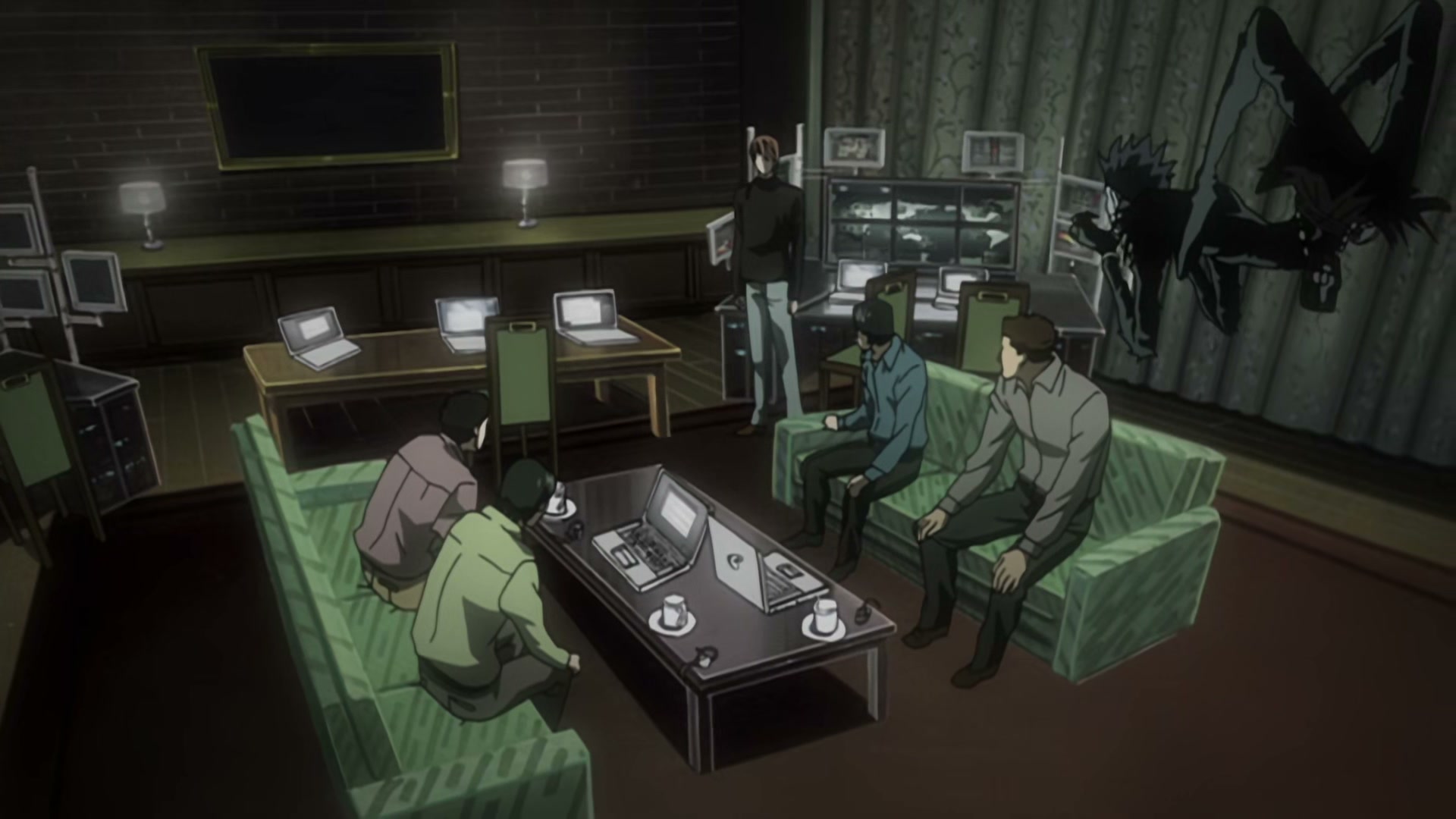 Death Note Ep 31: Transfer @ 00:08:49