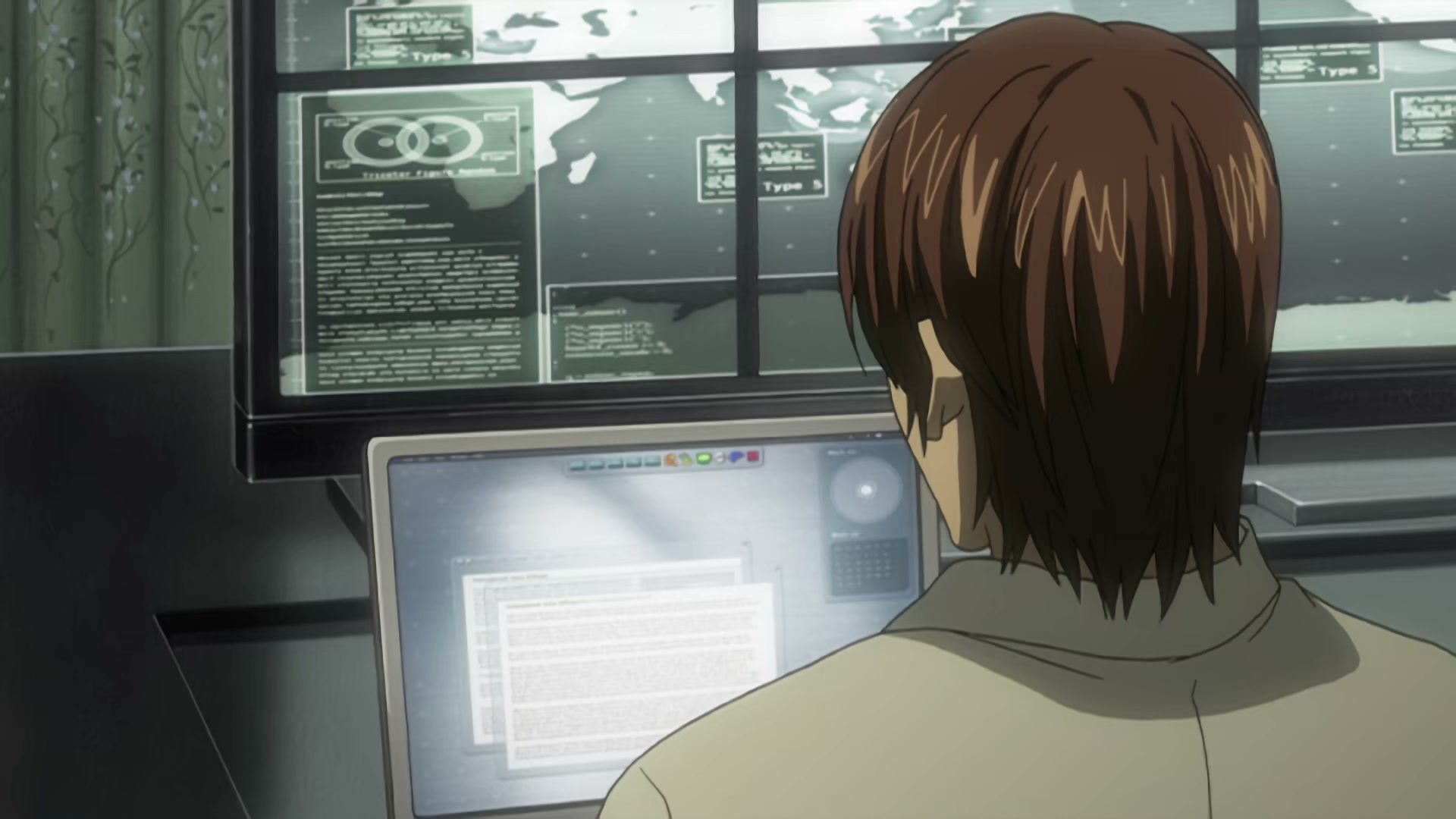 Death Note Ep 31: Transfer @ 00:14:21