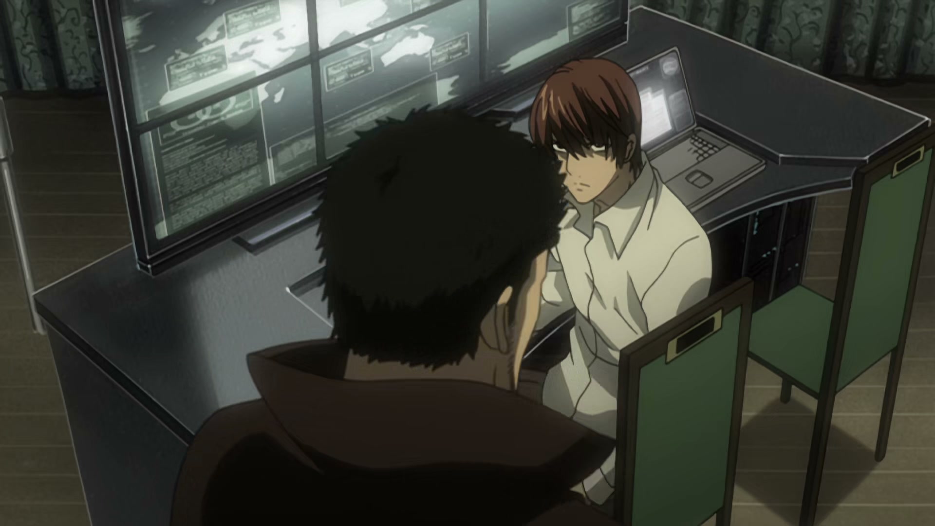 Death Note Ep 31: Transfer @ 00:14:39