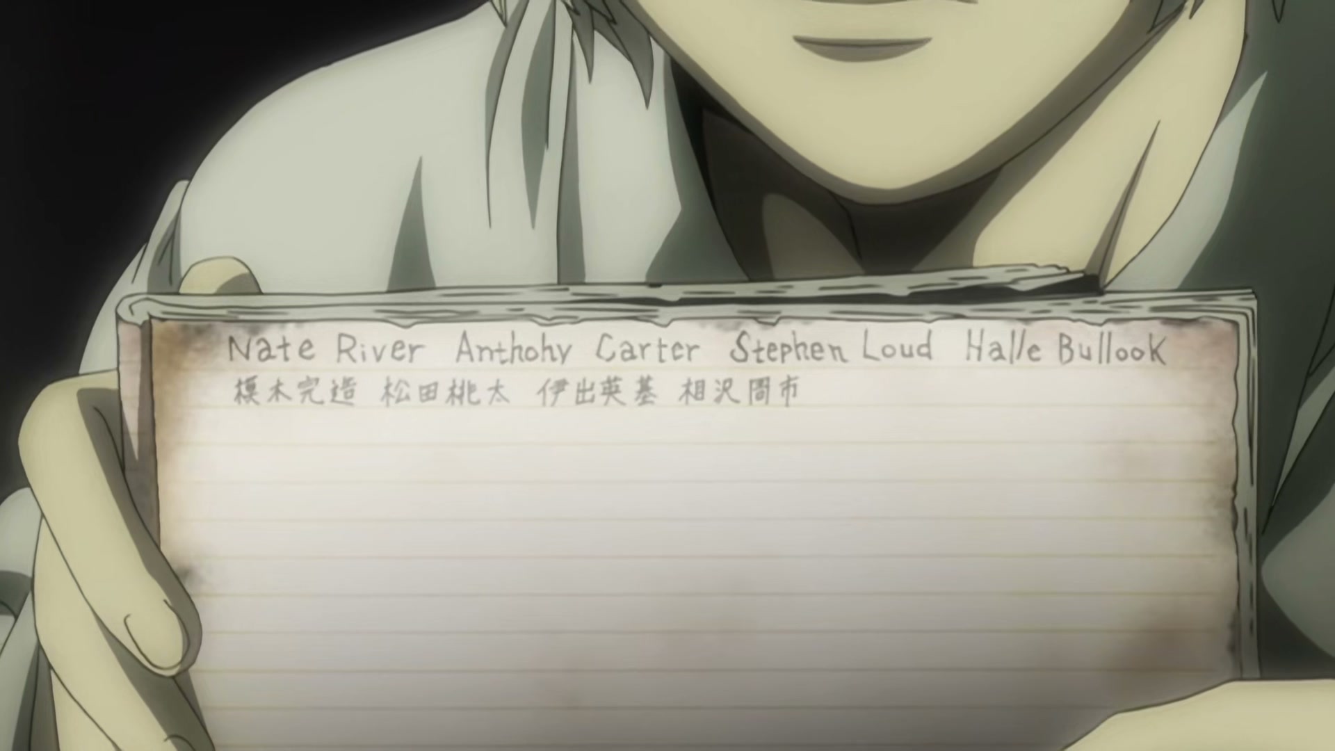 Death Note Ep 37: New World @ 00:03:02
