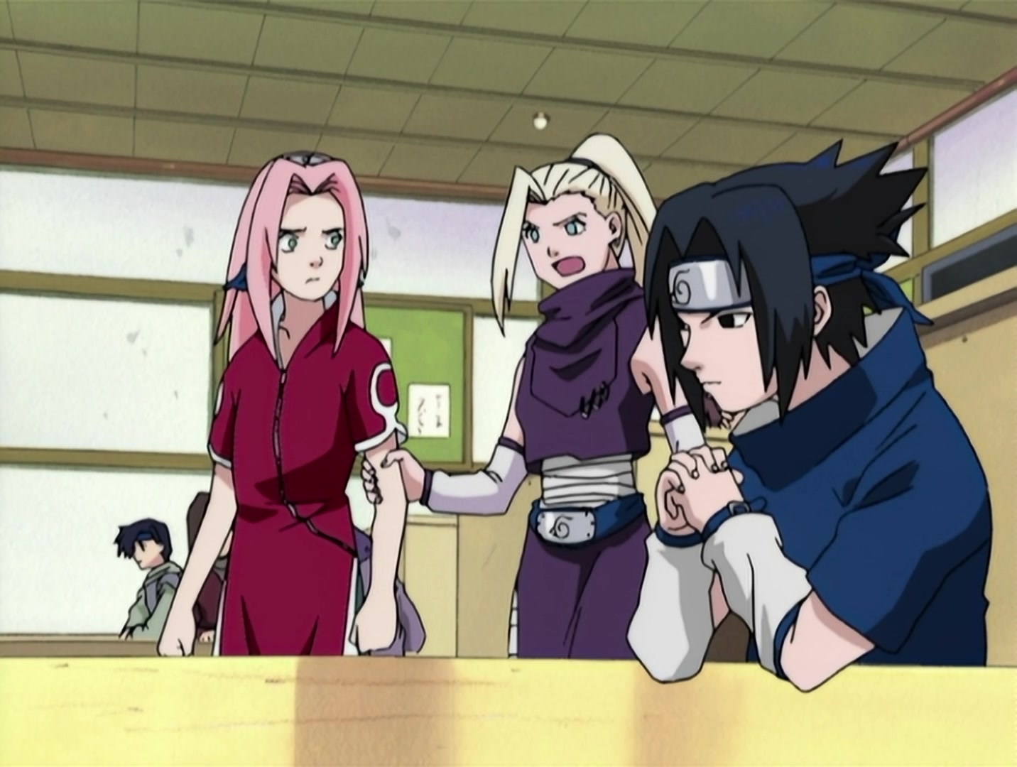 Naruto — Ep 3: Sasuke and Sakura: Friends or Foes? @ 06:30