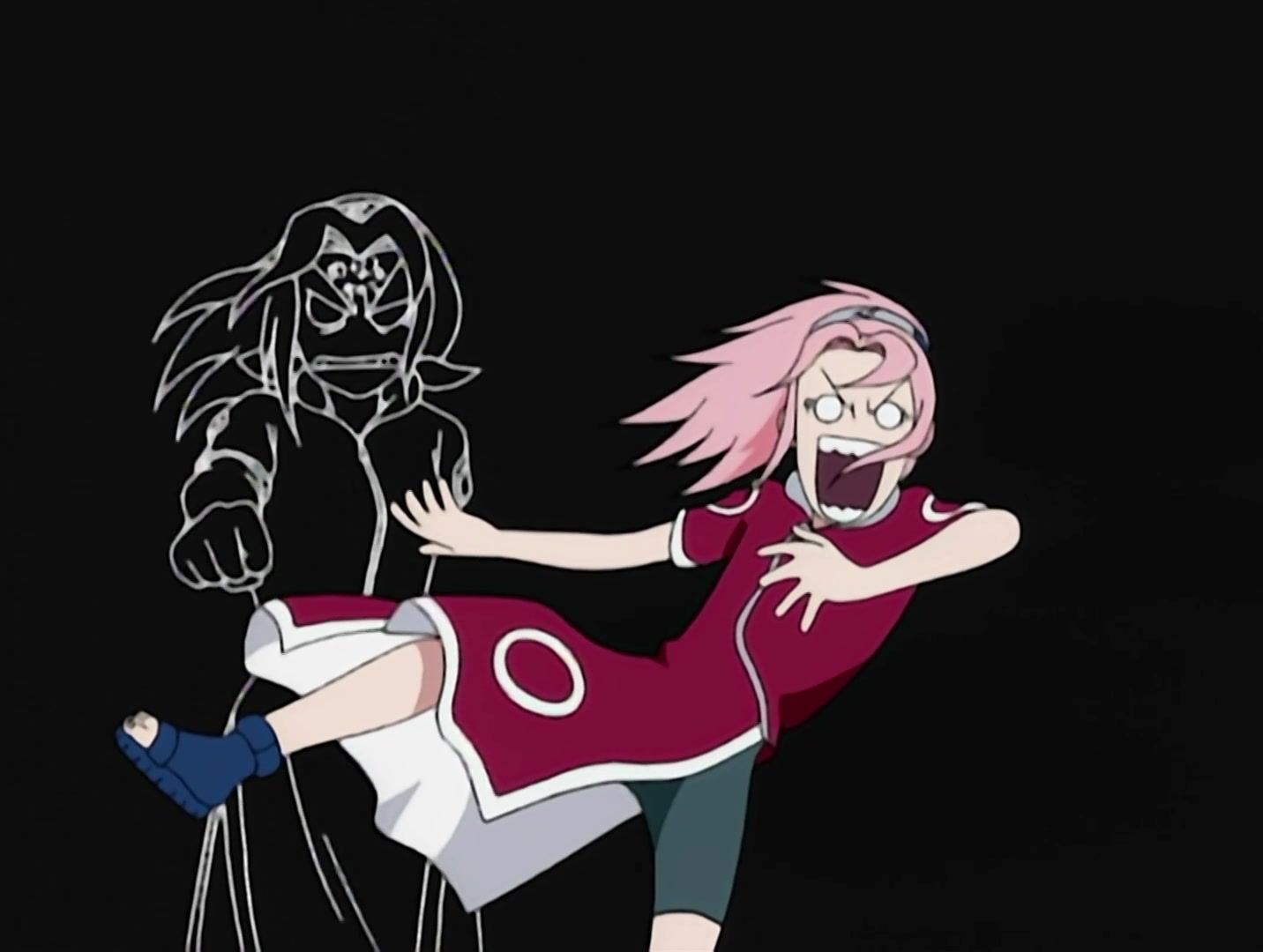Naruto — Ep 3: Sasuke and Sakura: Friends or Foes? @ 08:00