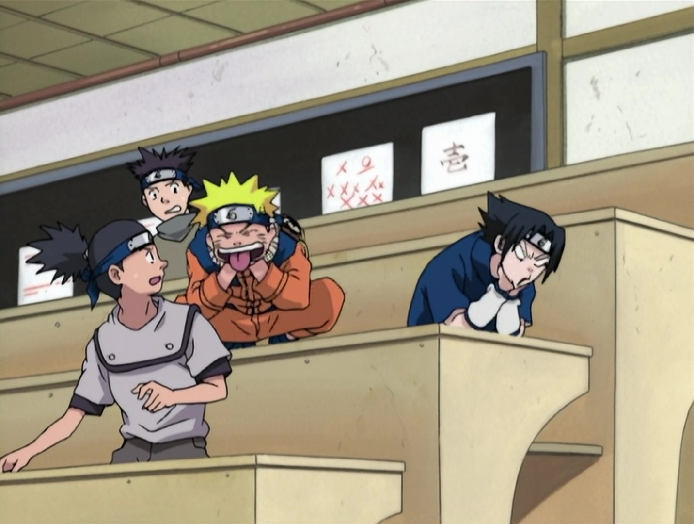 Naruto — Ep 3: Sasuke and Sakura: Friends or Foes? @ 08:09