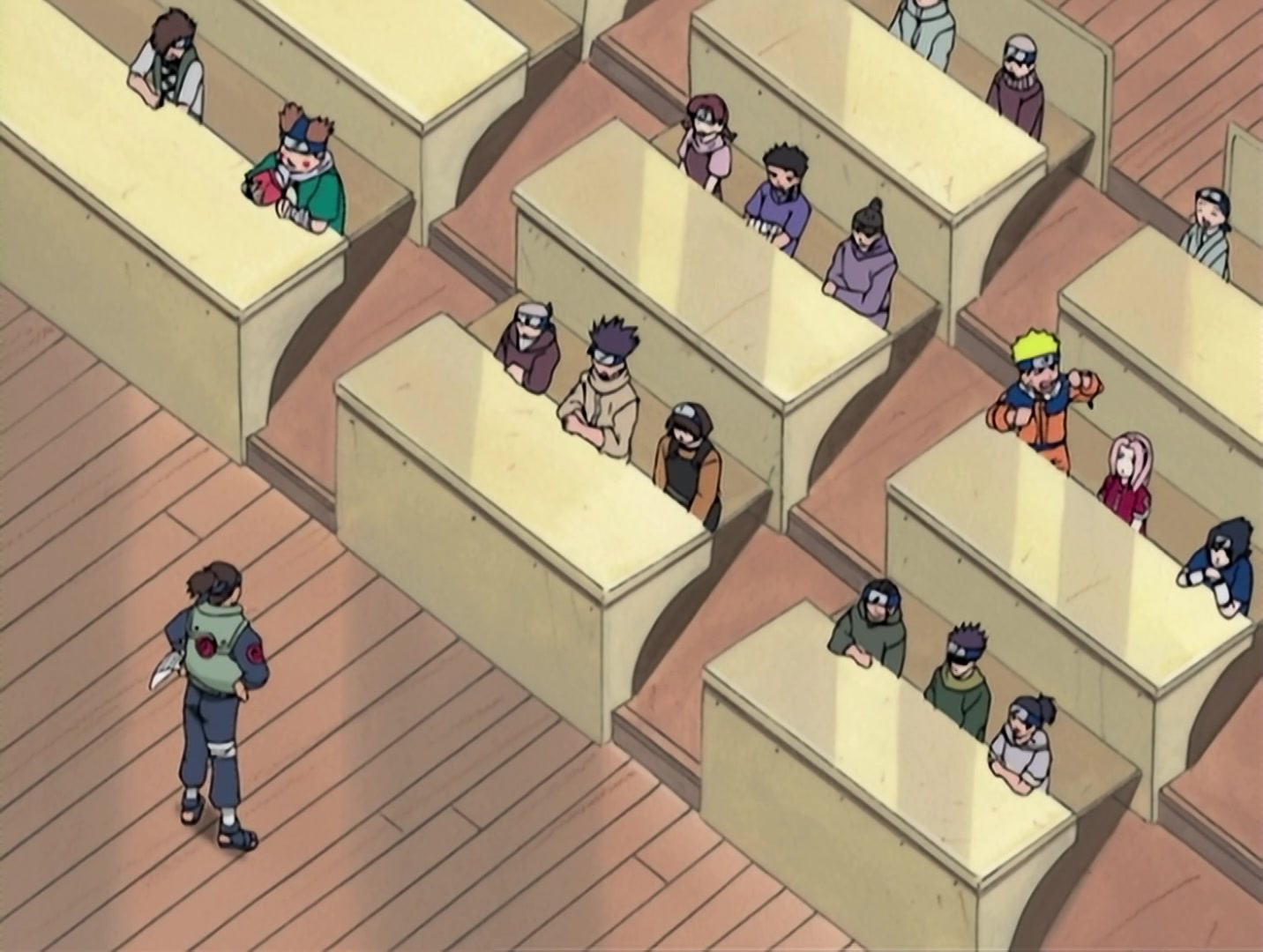Naruto — Ep 3: Sasuke and Sakura: Friends or Foes? @ 11:28