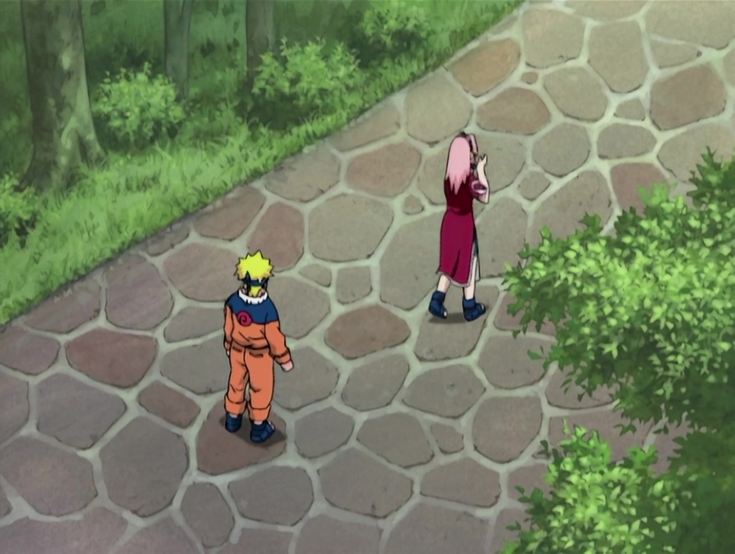 Naruto — Ep 3: Sasuke and Sakura: Friends or Foes? @ 12:04