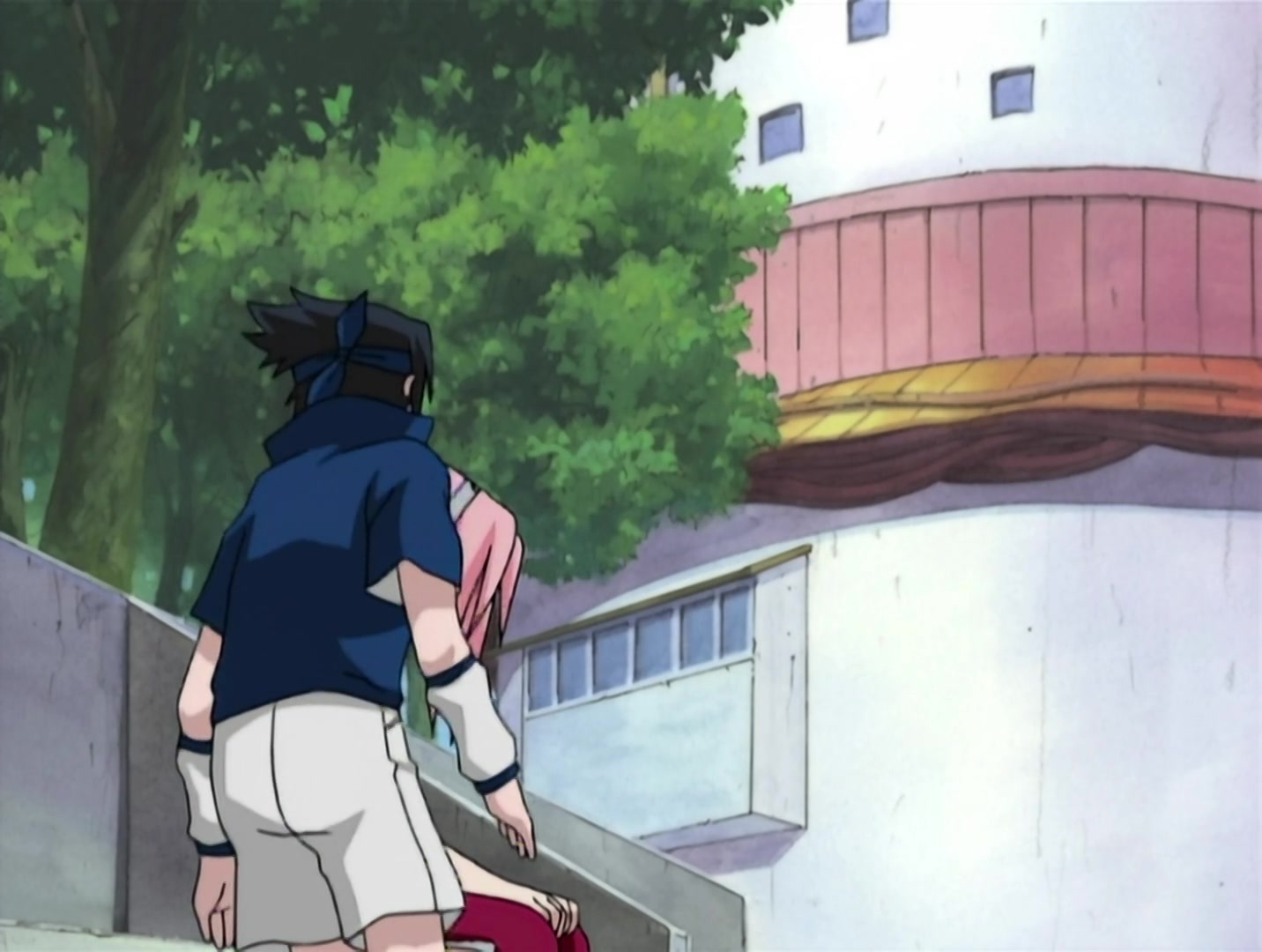 Naruto — Ep 3: Sasuke and Sakura: Friends or Foes? @ 15:13