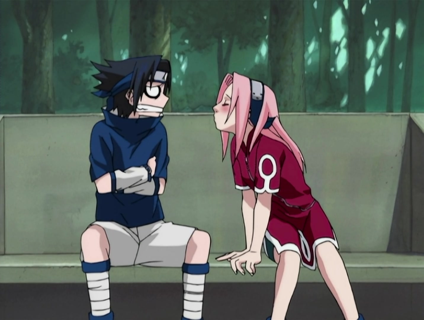 Naruto — Ep 3: Sasuke and Sakura: Friends or Foes? @ 16:43