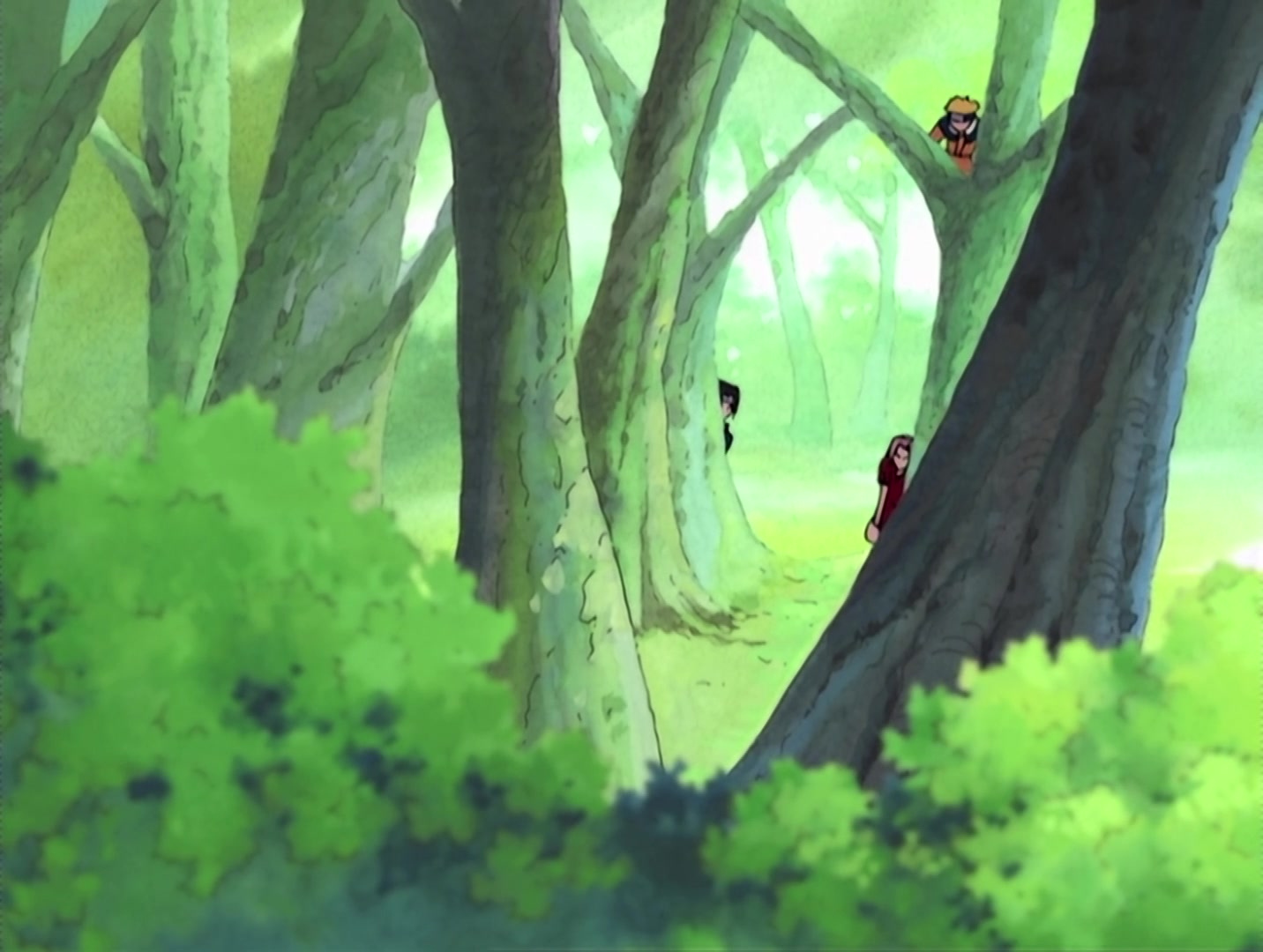 Naruto Ep 6: A Dangerous Mission! Journey to the Land of Waves! @ 02:14