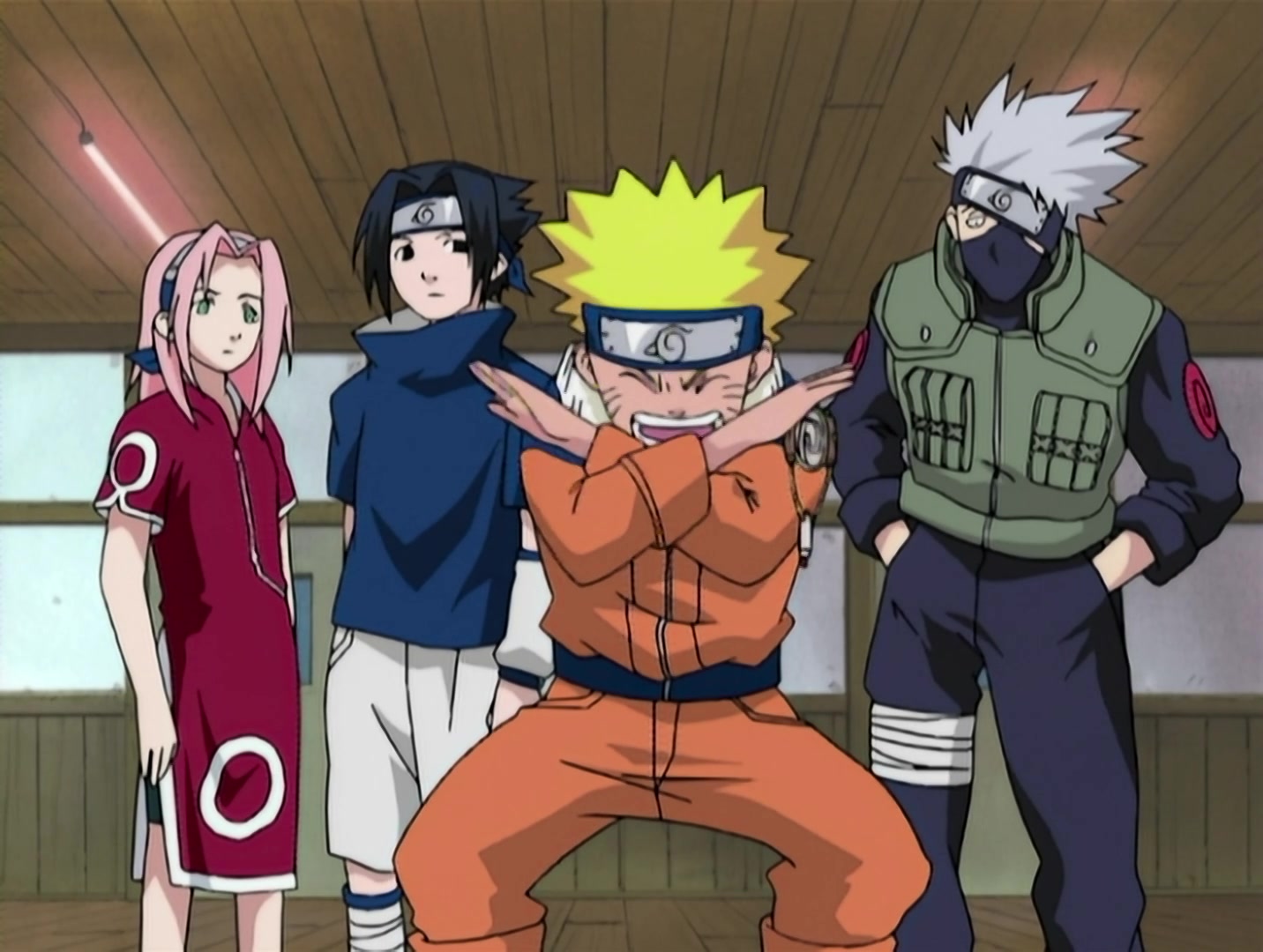 Naruto Ep 6: A Dangerous Mission! Journey to the Land of Waves! @ 03:50