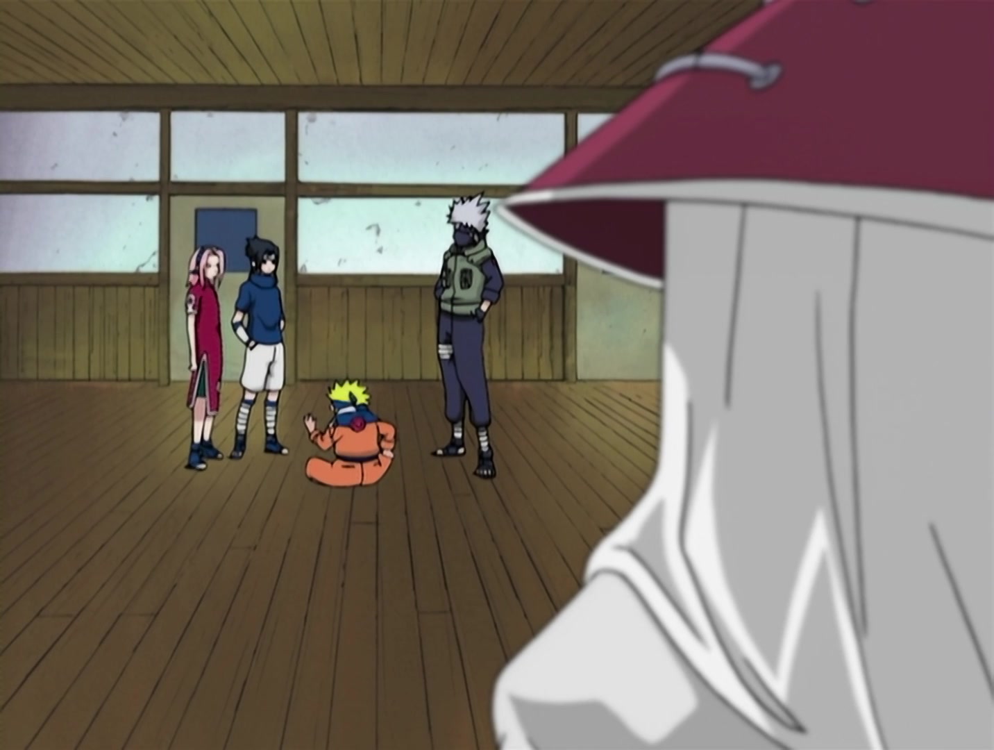 Naruto Ep 6: A Dangerous Mission! Journey to the Land of Waves! @ 05:25