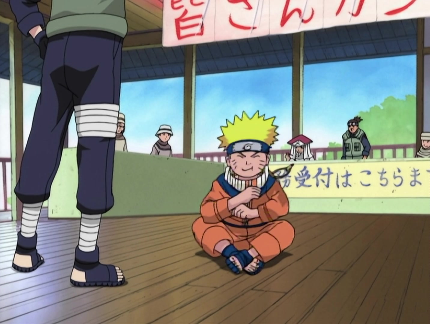 Naruto Ep 6: A Dangerous Mission! Journey to the Land of Waves! @ 05:40