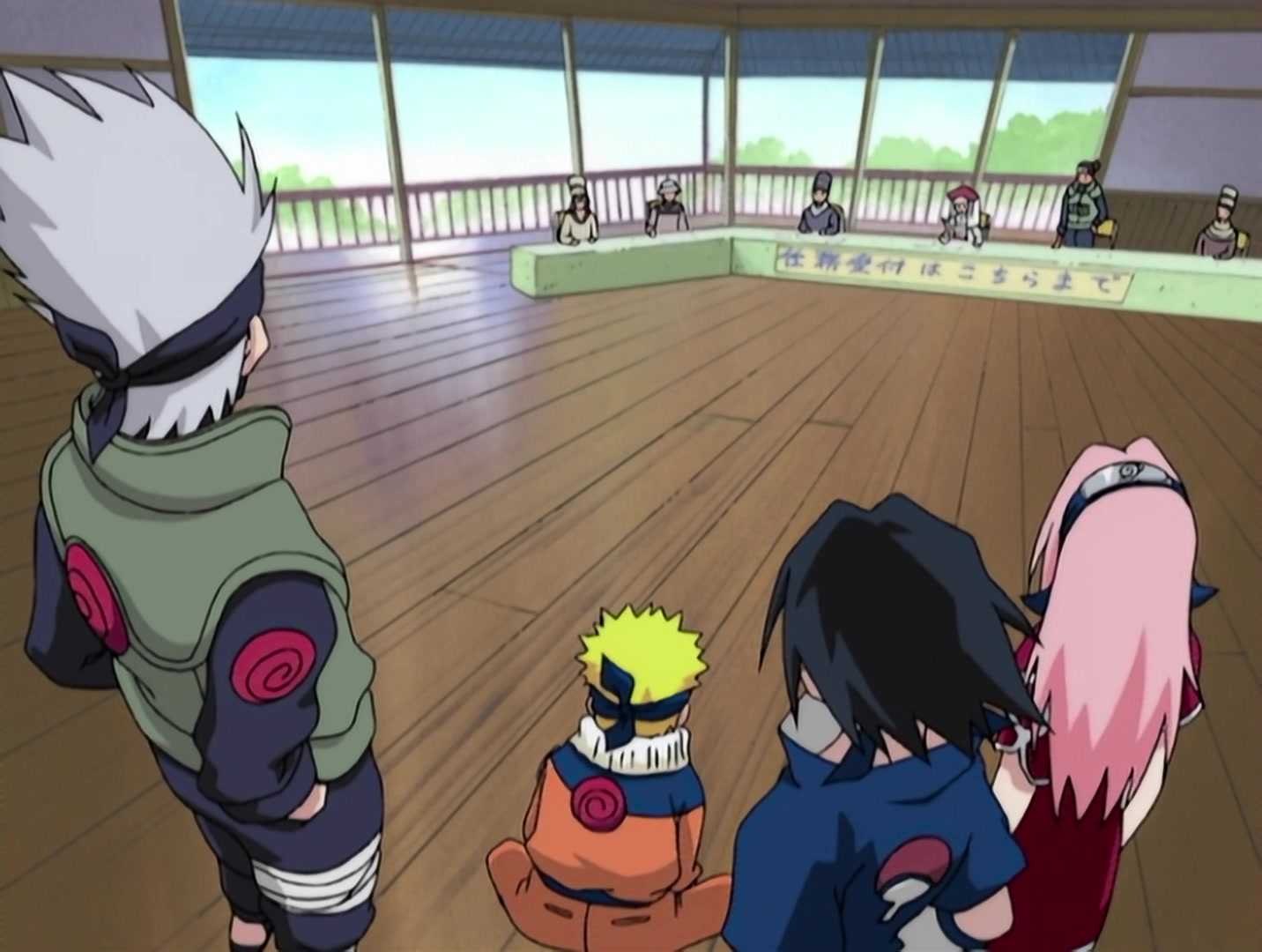 Naruto Ep 6: A Dangerous Mission! Journey to the Land of Waves! @ 06:24