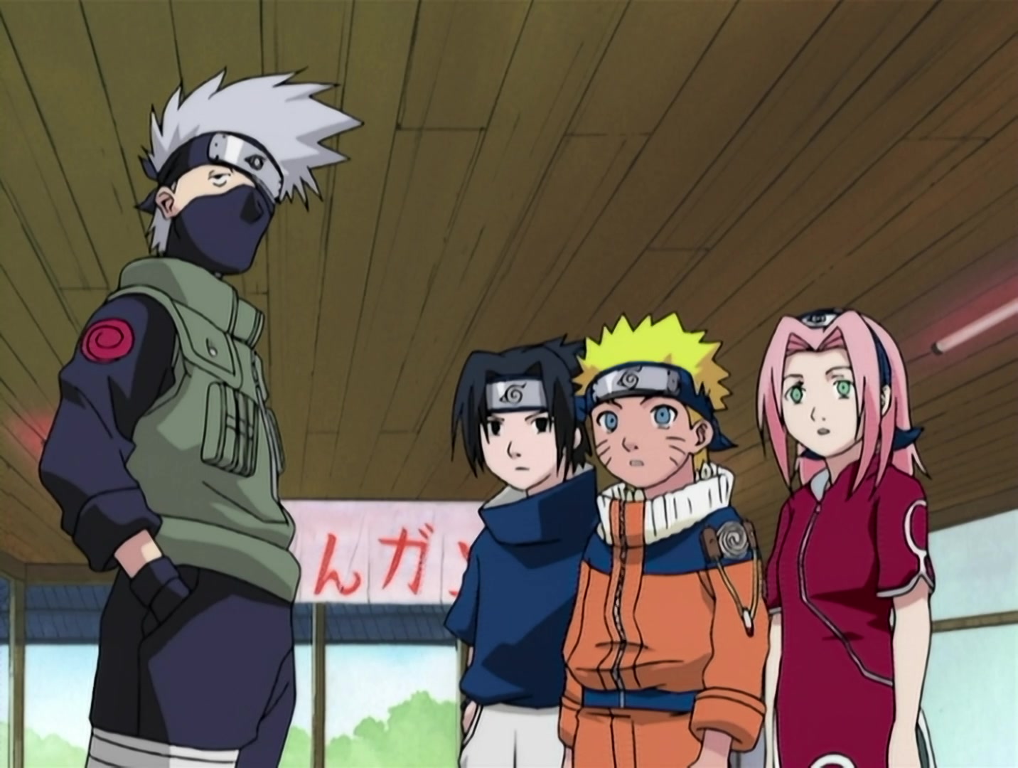 Naruto Ep 6: A Dangerous Mission! Journey to the Land of Waves! @ 06:46