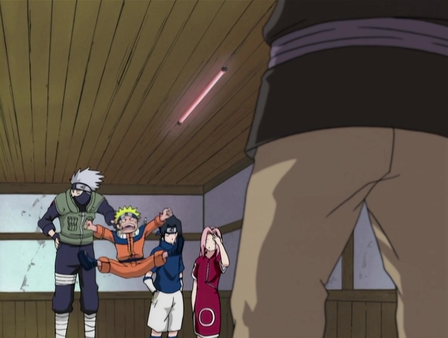 Naruto Ep 6: A Dangerous Mission! Journey to the Land of Waves! @ 07:08