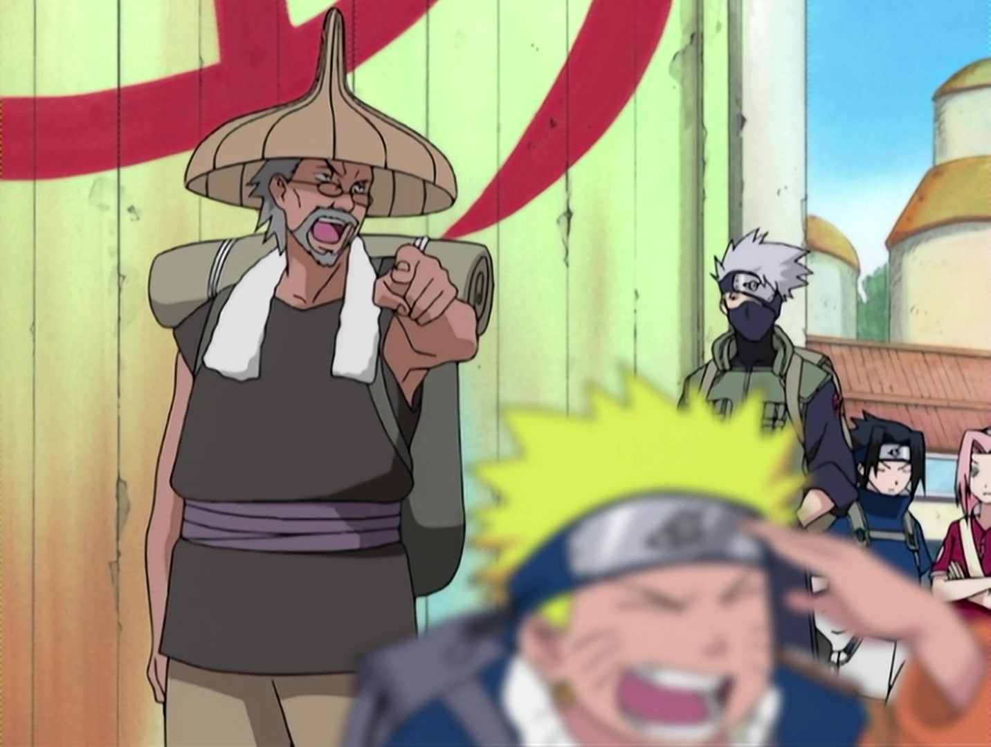 Naruto Ep 6: A Dangerous Mission! Journey to the Land of Waves! @ 07:59