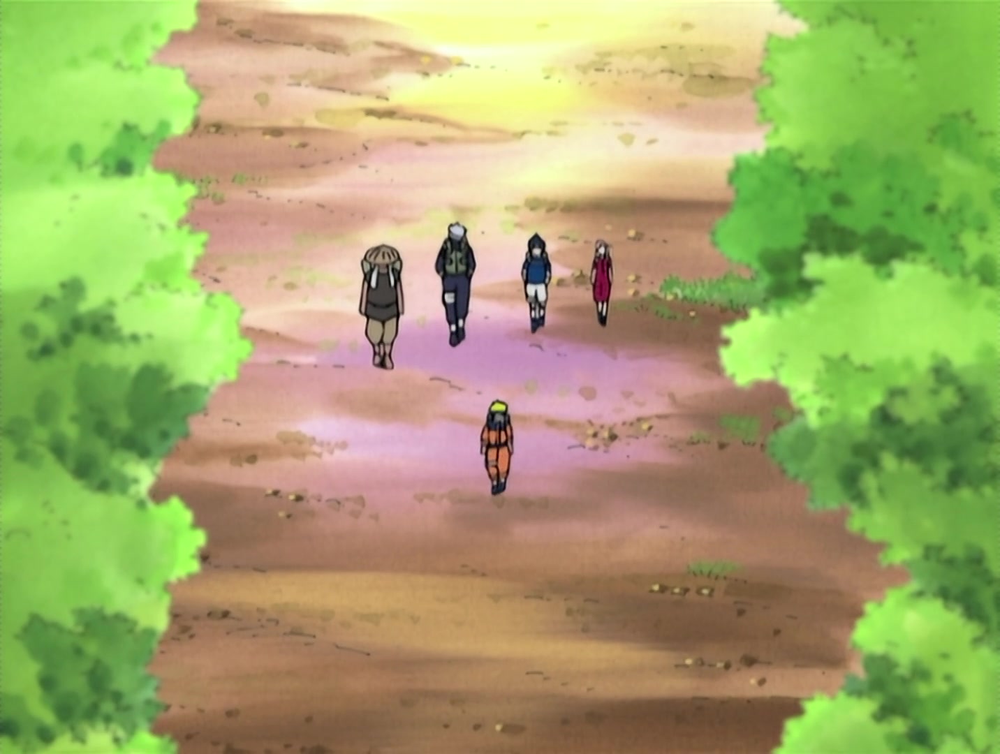 Naruto Ep 6: A Dangerous Mission! Journey to the Land of Waves! @ 09:20