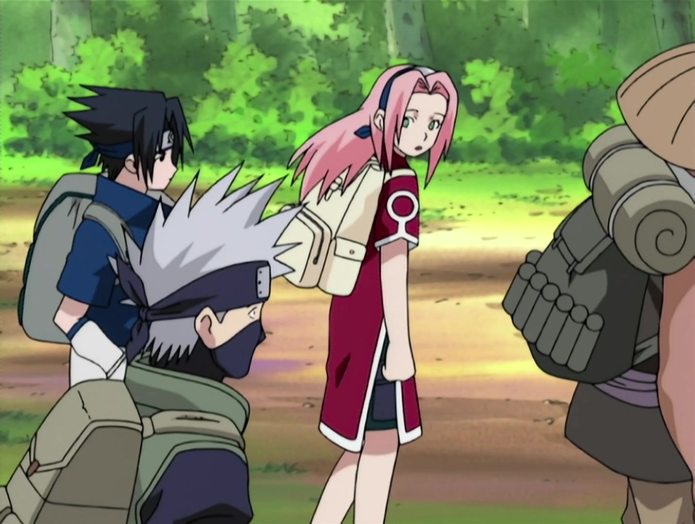 Naruto Ep 6: A Dangerous Mission! Journey to the Land of Waves! @ 09:28