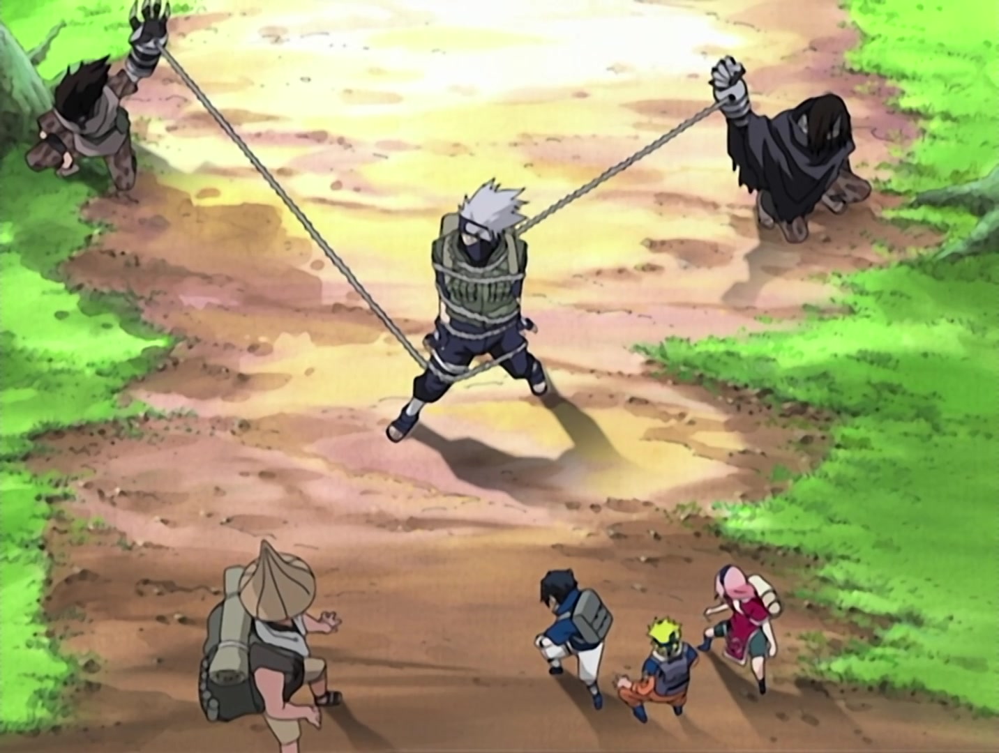 Naruto Ep 6: A Dangerous Mission! Journey to the Land of Waves! @ 12:46