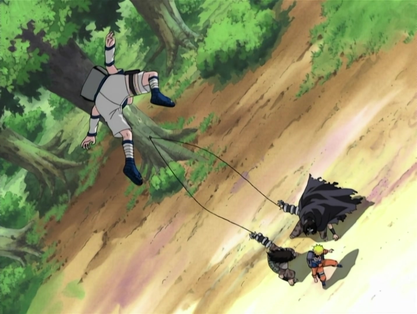 Naruto Ep 6: A Dangerous Mission! Journey to the Land of Waves! @ 13:30
