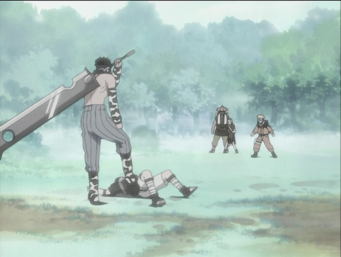 Naruto — Ep 9: Kakashi: Sharingan Warrior! @ 01:45